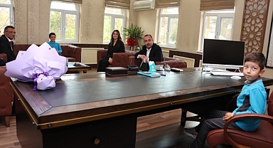 İncesu’da koltuk devri: Küçük başkanlar makama geçti!