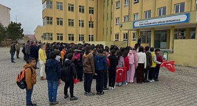 Kahramanmaraş’taki okul saldırısında hayatını kaybedenler Kayseri Sarız’da anıldı