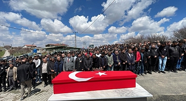 Kastamonu'da hayatını kaybeden jandarma, Kayseri'de son yolculuğuna uğurlandı