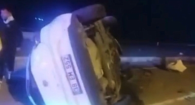 Kayseri Bünyan’da otomobil devrildi: 1 kişi yaralandı