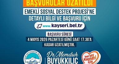 Kayseri Büyükşehir’den Emekliye 10 Bin TL Destek: Başvuru Süresi Uzatıldı!