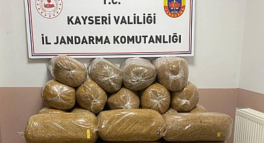 Kayseri’de 400 Kilo Kaçak Tütün Ele Geçirildi: Otobüste Yakalandı