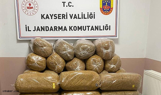 Kayseri’de 400 Kilo Kaçak Tütün Ele Geçirildi: Otobüste Yakalandı
