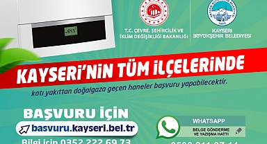 Kayseri’de Çevreci Destek Genişliyor: “Tesisat Sizden, Kombi Bizden” Projesi Tüm İlçelerde
