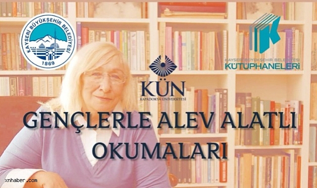 Kayseri’de “Gençlerle Alev Alatlı Okumaları” Başlıyor: Edebiyat Yolculuğuna Davet