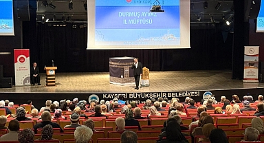 Kayseri’de hacı adaylarına kapsamlı seminer: 2026 hac hazırlıkları başladı
