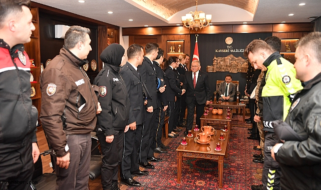 Kayseri’de Polis Haftası’nda anlamlı ziyaret: Başkan Büyükkılıç’tan emniyete güçlü mesaj