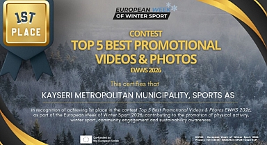 Kayseri Spor A.Ş.’ye Avrupa’dan Büyük Ödül: “En İyi Tanıtım Videosu ve Fotoğrafı” Birinciliği