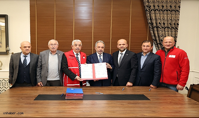 Kayseri Talas’ta yeni dayanışma modeli: Tekstil bağışları gıda kolisine dönüşüyor