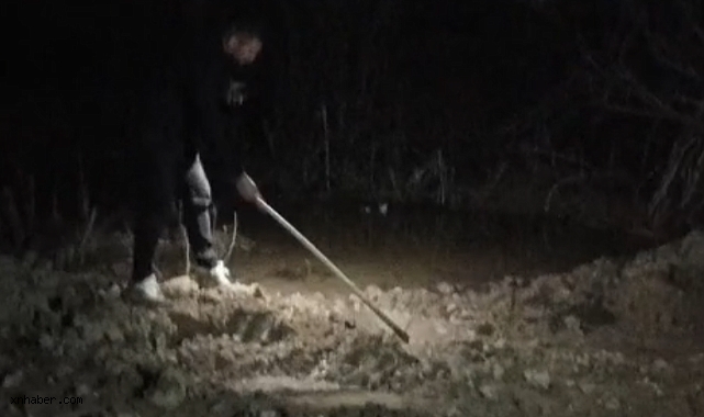 Kocasinan Boyacı Mahallesi’nde Altyapı İsyani: Vatandaş Gece Yarısı Kürekle Yol Açtı