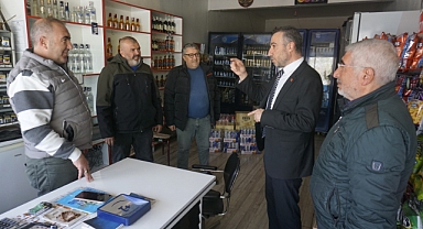 Saadet Partisi Kayseri Teşkilatı’ndan Sarıoğlan Çiftlik’te Esnaf Ziyareti