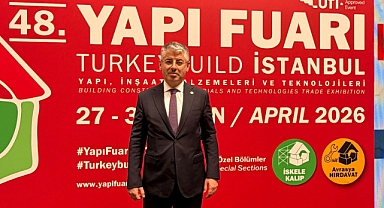 Şaban Çopuroğlu’ndan Yapı Fuarı’nda dikkat çeken mesaj: “Sanayiciyi yalnız bırakmıyoruz”