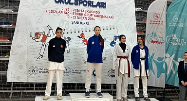 Şanlıurfa’da Taekwondo Gururu: Emniyet ERVA Spor Kulübü’nden 2 Altın 1 Bronz Madalya