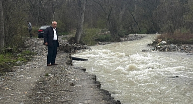 Yahyalı’da Sel Felaketi: Sağanak Yağış Kırsal Mahallelerde Hasara Yol Açtı