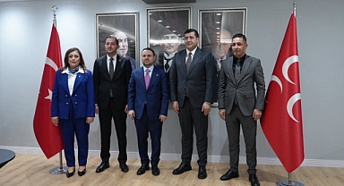 Adalet Bakanı Akın Gürlek’ten MHP Kayseri İl Başkanlığı’na Ziyaret