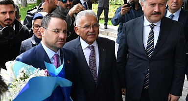 Başkan Büyükkılıç, Bakan Gürlek’i Ağırladı: 