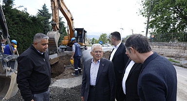 Başkan Büyükkılıç, Erenköy’de 25 milyon TL’lik yağmur suyu yatırımını inceledi