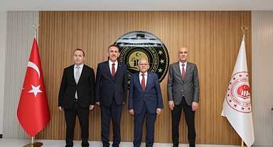 Başkan Büyükkılıç'tan İl Müdürü Öztürk'e Hayırlı Olsun Ziyareti