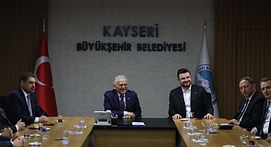 Başkan Büyükkılıç, TÜRKONFED Yönetimini Kayseri’de Ağırladı