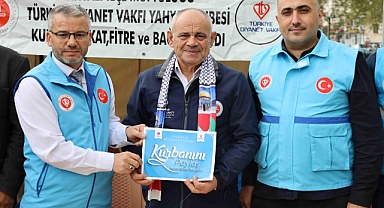 Başkan Esat Öztürk’ten Türkiye Diyanet Vakfı’nın Vekaletle Kurban Bağışı Kampanyasına Destek
