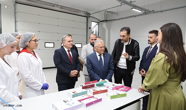 Büyükkılıç ve Rektör Altun’dan Erciyes Teknopark TGB 2’ye Yakın İnceleme