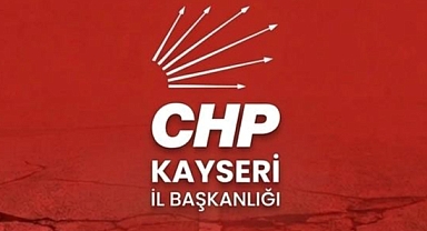 CHP Kayseri İl Başkanlığı’ndan Altyapı Tepkisi: 
