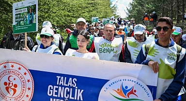ERCİYES’TE “ORMAN BENİM” ETKİNLİĞİ DÜZENLENDİ