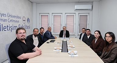 ERÜ Rektörü Fatih Altun’dan RTS Kulübü Öğrencilerine Ziyaret