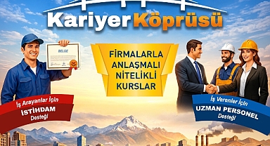 Kayseri Büyükşehir’den İstihdama Yeni Adım: “Kariyer Köprüsü” ile Mesleki Eğitim ve İş Fırsatı