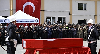 Kayseri’de Terörle Mücadele Gazisi Mehmet Emrullah Kaya Son Yolculuğuna Uğurlandı