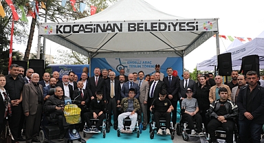 Kocasinan’da Engel Yok: 22 Engelli Vatandaş Akülü Aracına Kavuştu