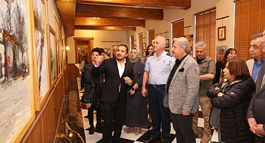 Sanat Melikgazi’de “Karma Resim Sergisi” Açıldı