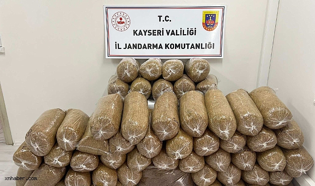 Yahyalı’da Kaçak Tütün Operasyonu: 285 Kilogram Bandrolsüz Tütün Ele Geçirildi