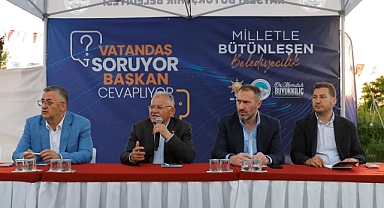 Başkan Büyükkılıç, Millet Bahçesi’nde Hemşehrileriyle Buluştu