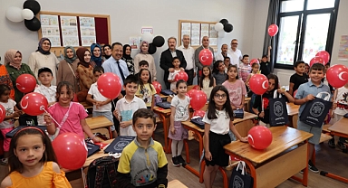 Başkan Palancıoğlu Öğrencilerin Karne Sevincine Ortak Oldu