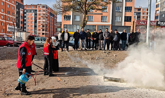 BÜYÜKŞEHİR'DEN 16 İLÇEDE DİN GÖREVLİLERİNE AFET VE YANGIN EĞİTİMİ