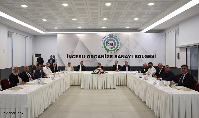 İncesu OSB'de Kritik Toplantı: Yeni Yatırımlar ve İstihdam Masaya Yatırıldı