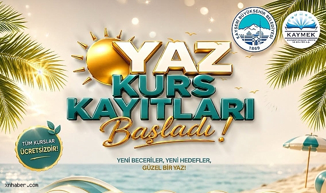 KAYMEK'te Yaz Dönemi Kurs Kayıtları Başladı