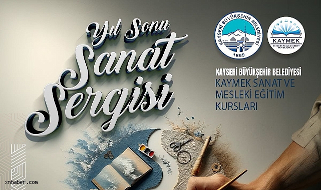 KAYMEK’ten Sanat Şöleni: 1.200 Eserlik Geleneksel Yıl Sonu Sergisi Açılıyor
