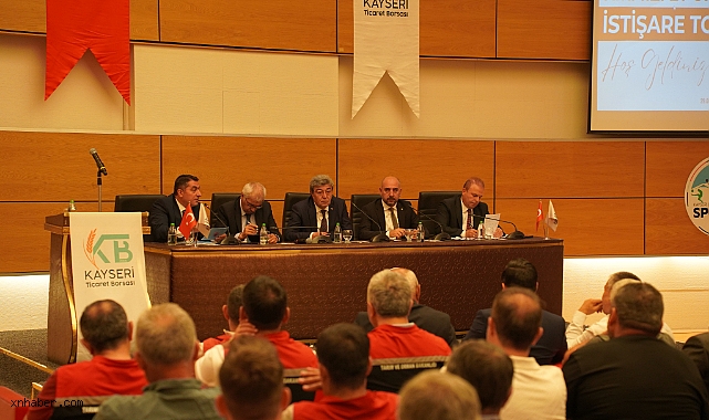 Kayseri'de Kırmızı Et Sektörünün Sorunları Masaya Yatırıldı