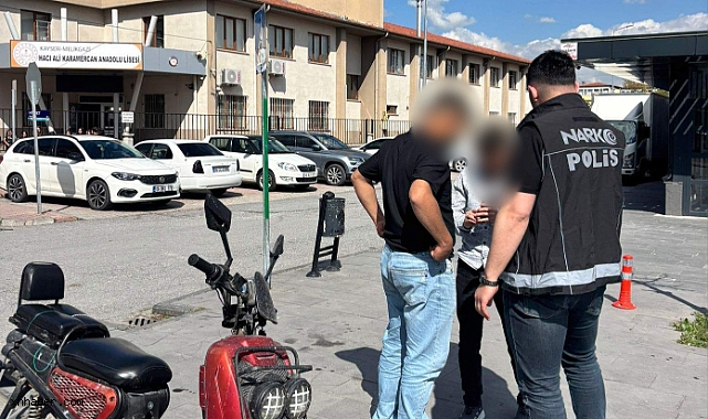 Kayseri’de Narko-Okul Uygulaması: 6 Okul Çevresi Denetlendi