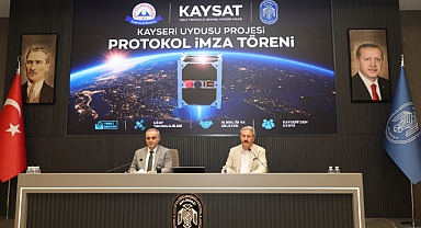 Kayseri’den Uzaya Büyük Adım: İlk Yerli ve Milli Meteoroloji Uydusu KAY-SAT İçin Protokol İmzalandı