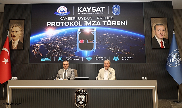 Kayseri’den Uzaya Büyük Adım: İlk Yerli ve Milli Meteoroloji Uydusu KAY-SAT İçin Protokol İmzalandı