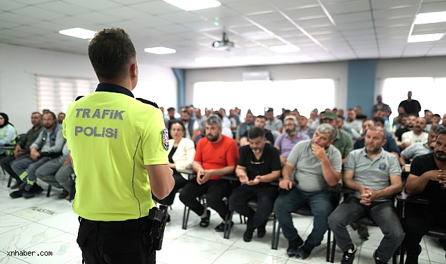 Melikgazi’den Saha Çalışanlarına Trafik ve Güvenlik Eğitimi