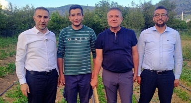 Saadet Partisi Kayseri Teşkilatı'ndan Sahada Tarım ve Üretici Çıkarması