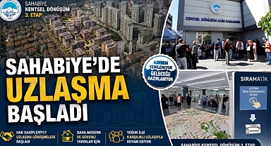 Sahabiye Kentsel Dönüşüm 3. Etapta Uzlaşma Görüşmeleri Başladı