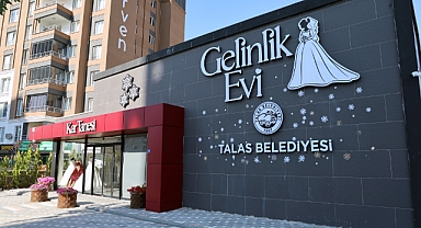 Talas’tan evlenecek gençlere büyük destek! 500’e yakın gelinlik ücretsiz hizmete sunuluyor