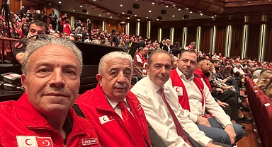 Türk Kızılayı 158 Yaşında! Kayseri Heyeti Ankara’daki Anlamlı Törende Yerini Aldı