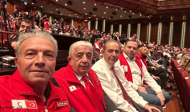 Türk Kızılayı 158 Yaşında! Kayseri Heyeti Ankara’daki Anlamlı Törende Yerini Aldı