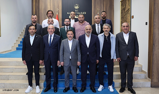 Vali Gökmen Çiçek'ten Kayserispor Yönetimine Tam Destek! Yeni Başkan Ali Çamlı'yı Kabul Etti